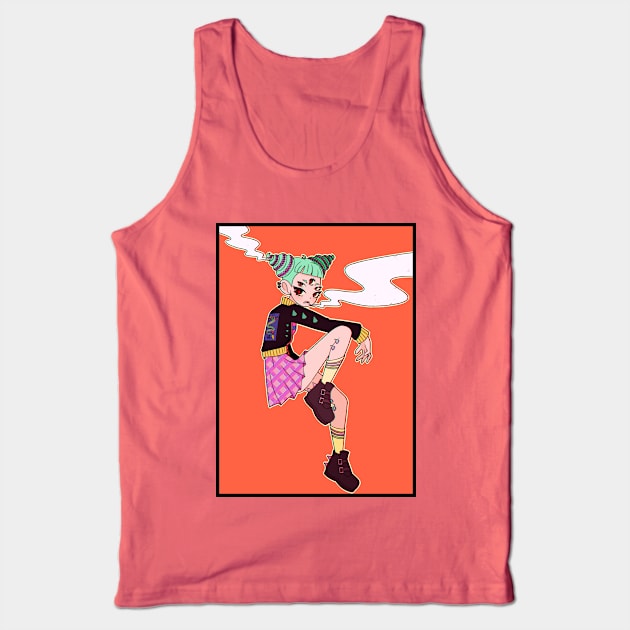 Raging dragon Tank Top by kuroneko777